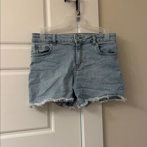 Cat & Jack Light Blue Stretch Denim Shorts